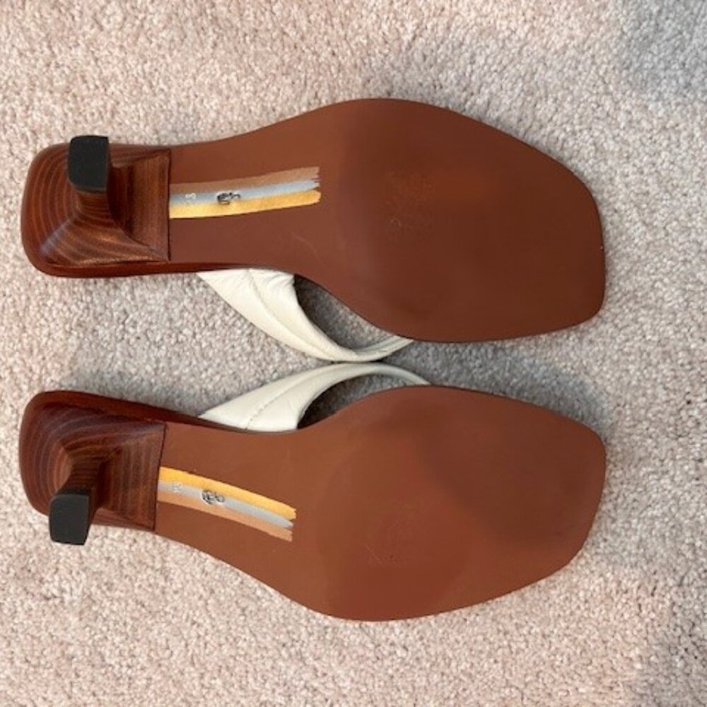 Sam Edelman cream sandal size 8.5 - Picture 5 of 7